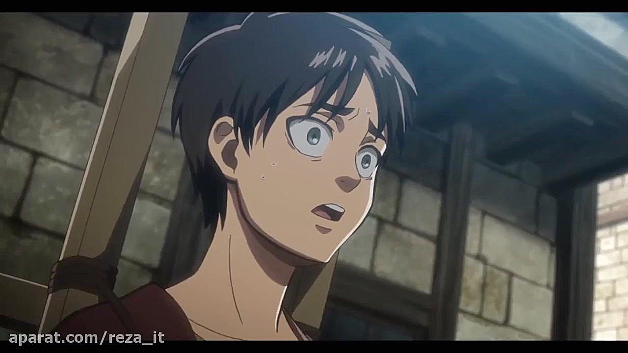 حمله به تایتان قسمت ۲۲ فصل ۱ (attack on titan) انیمه زمان1449ثانیه