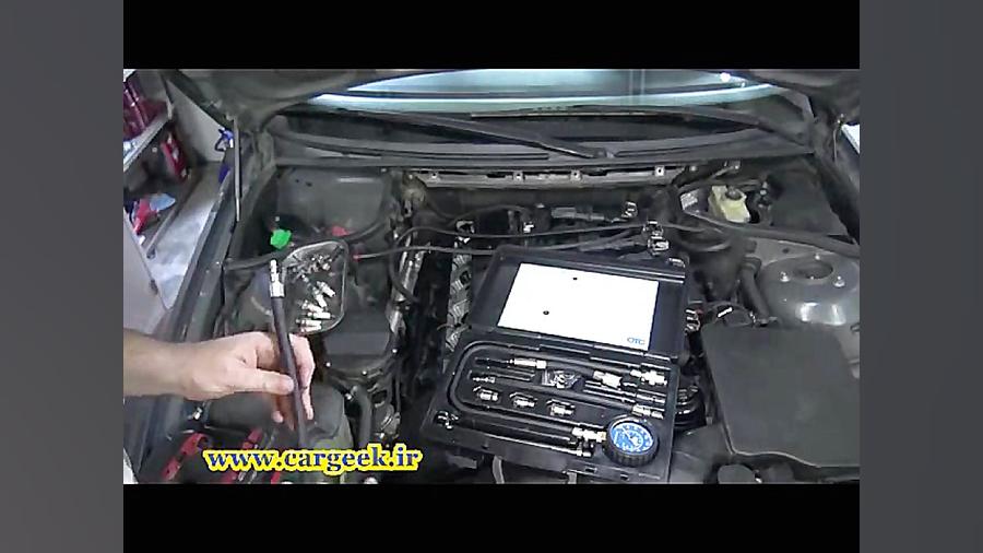 آموزش سنجش کمپرس موتور 3