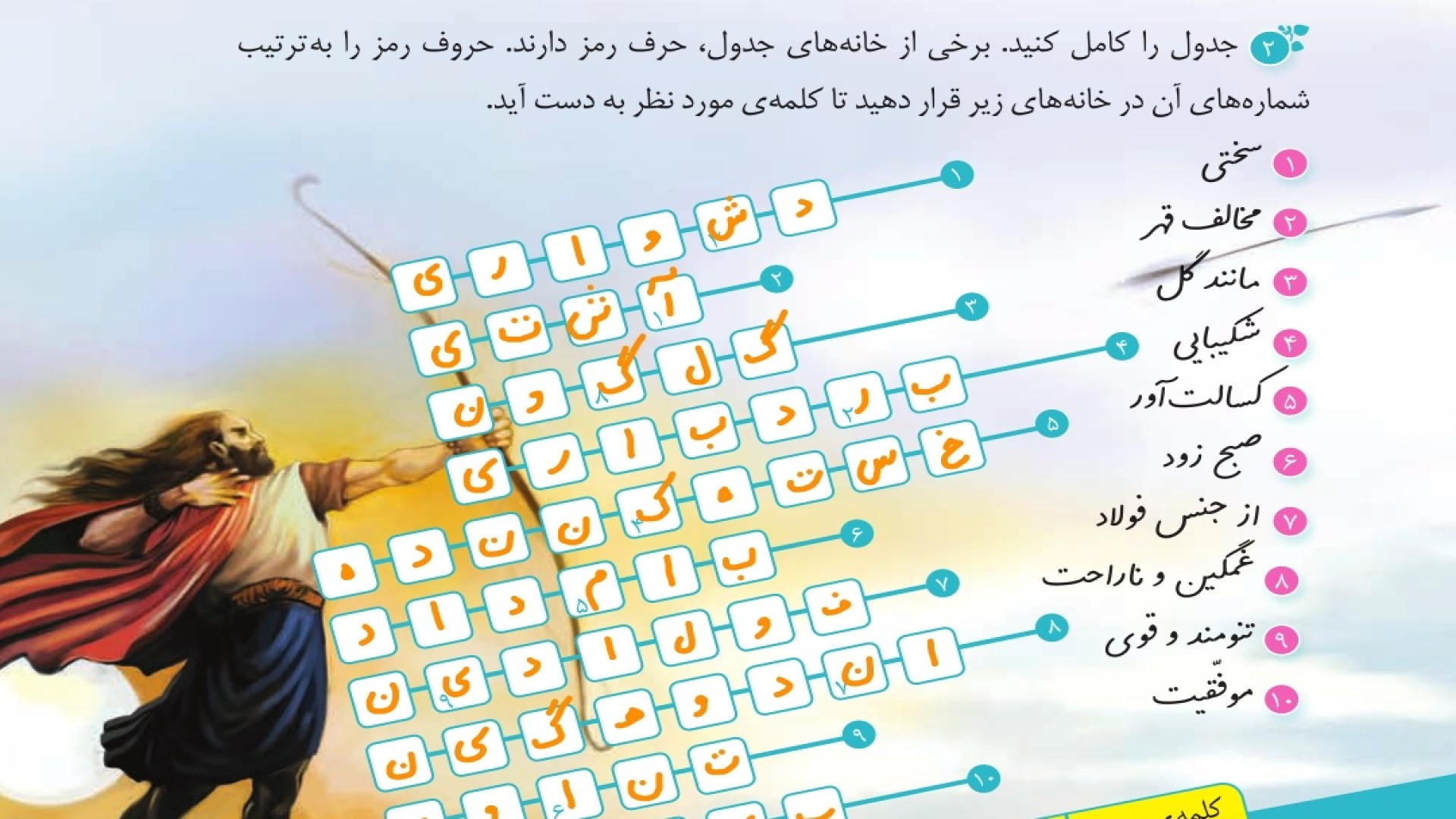 نگارش چهارم درس ششم صفحه 41 نگ...