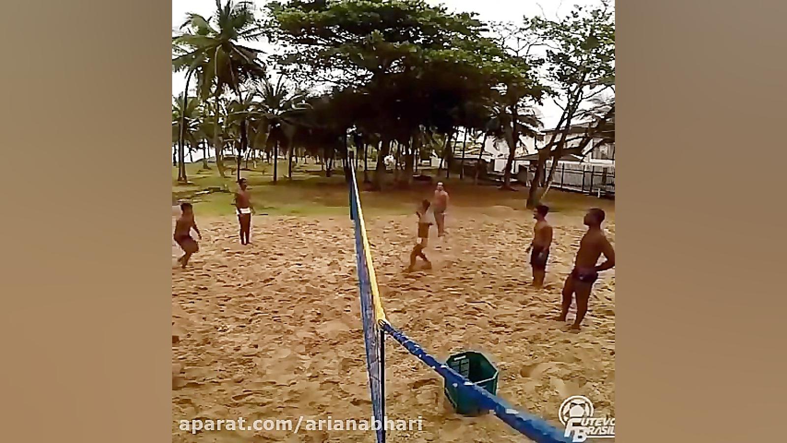 خنده دار ترین خلاقیت والیبال ت...