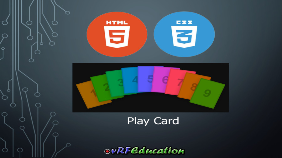 آموزش HTML / CSS - ایجاد کارت های بازی