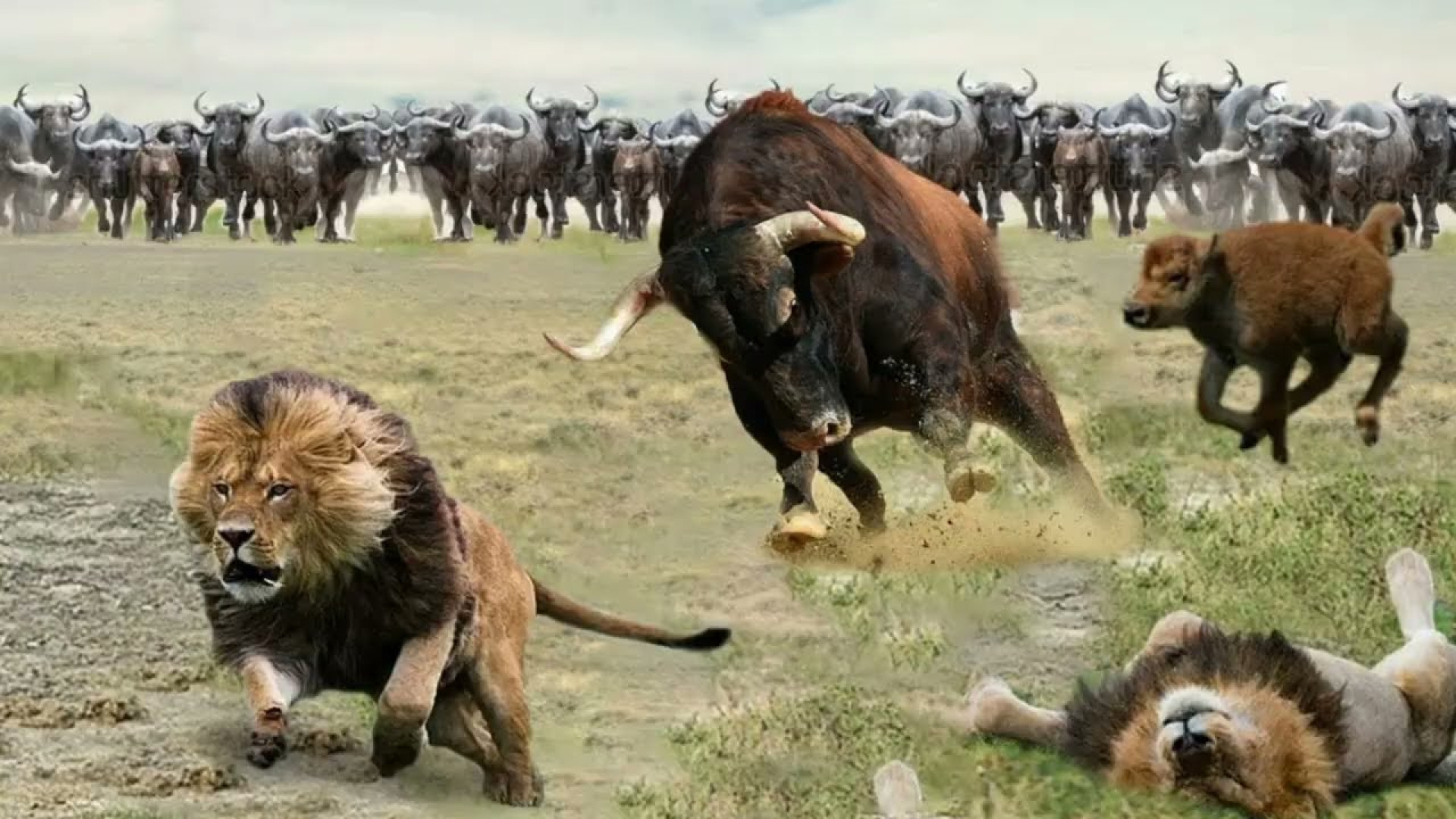 نبرد وحشیانه  جنگ بر سر قلمرو...