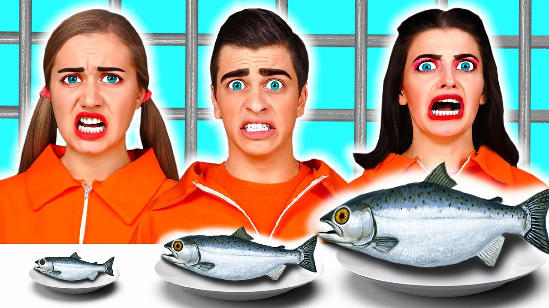 چالش خنده دار غذایی در زندان ب...