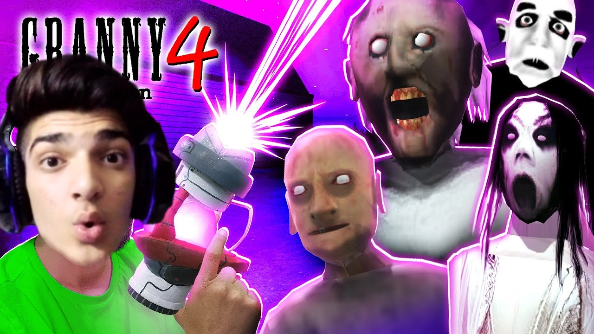 بازی ترسناک گرنی 4 !! | گرنی ح...