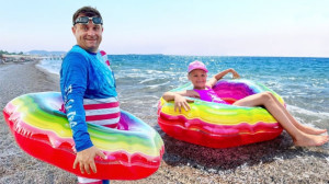 سفر خانواده دیانا و روما به در...