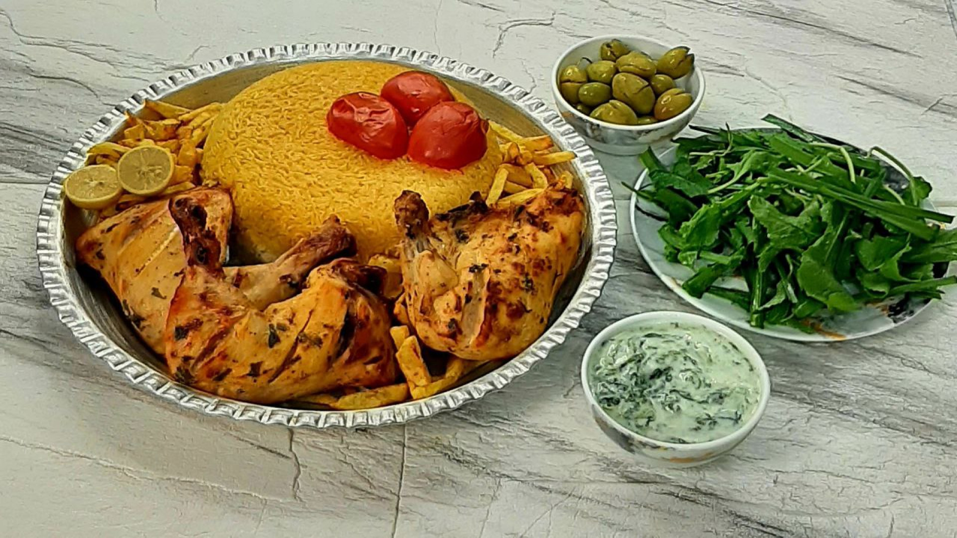 آموزش مرغ بریان با سرخ کن بدون...