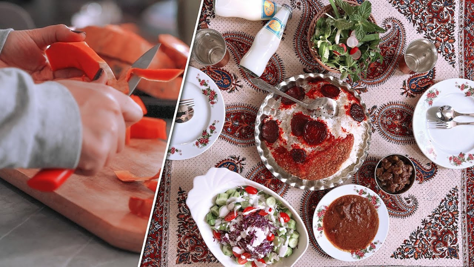 طرز تهیه خورشت فسنجون با کدو