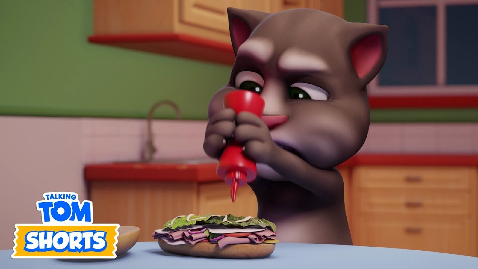 تام سخنگو  کارتون تام سخنگو  د...