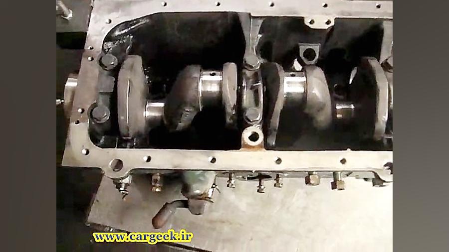 اندازه گیری لقی طولی میل لنگ ب...