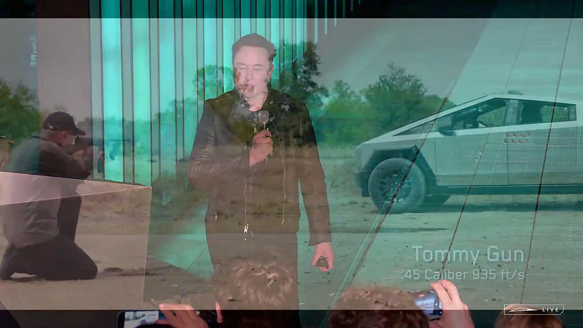 تست مقاومت تسلا سایبرتراک در ب...