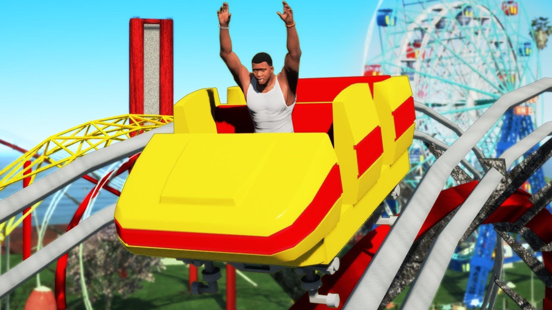 شهر بازی ترن هوایی و ماشین سوا...