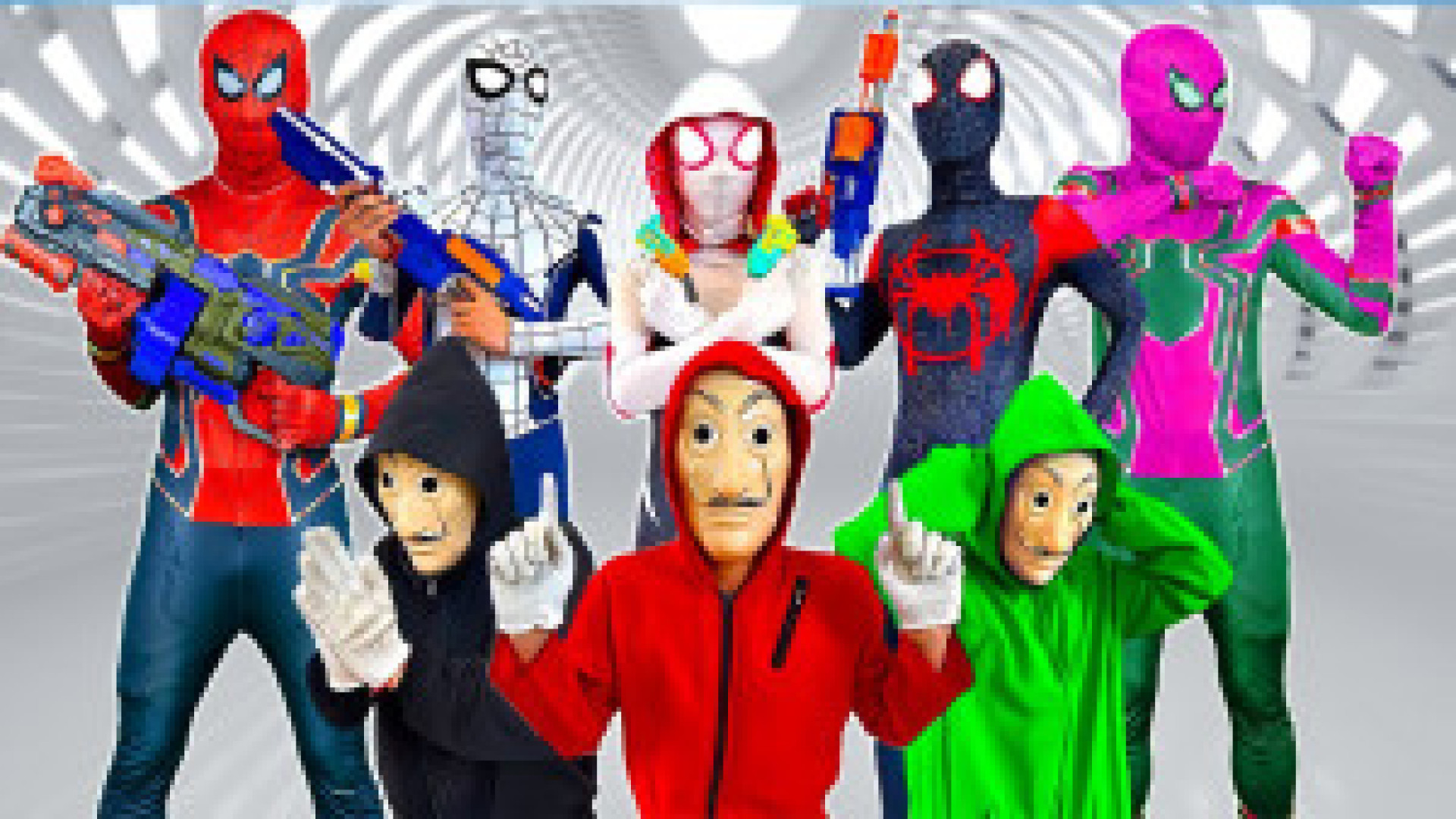 مرد عنکبوتی ، نبرد در ساختمان...