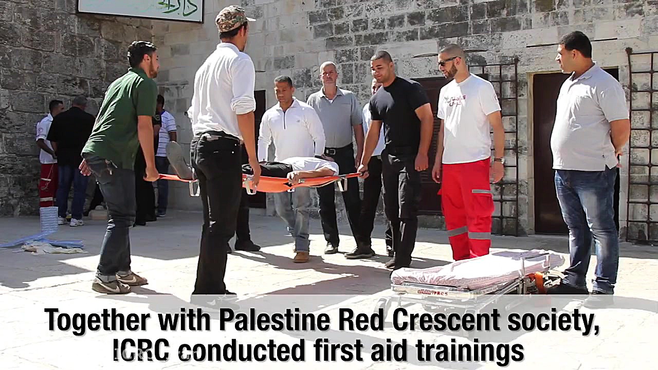 آموزش کمکهای اولیه توسط صلیب س...