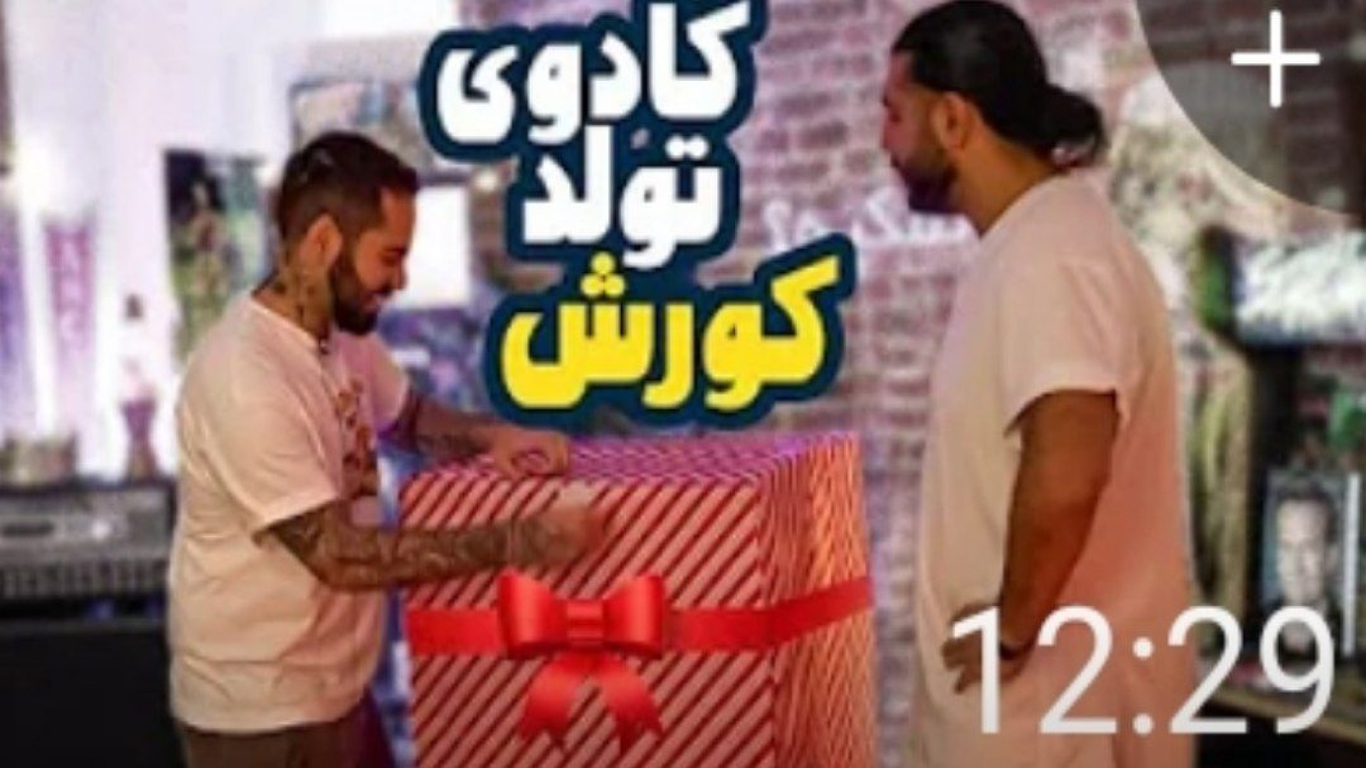 کومان کوروش و ایمان  کادو تولد...