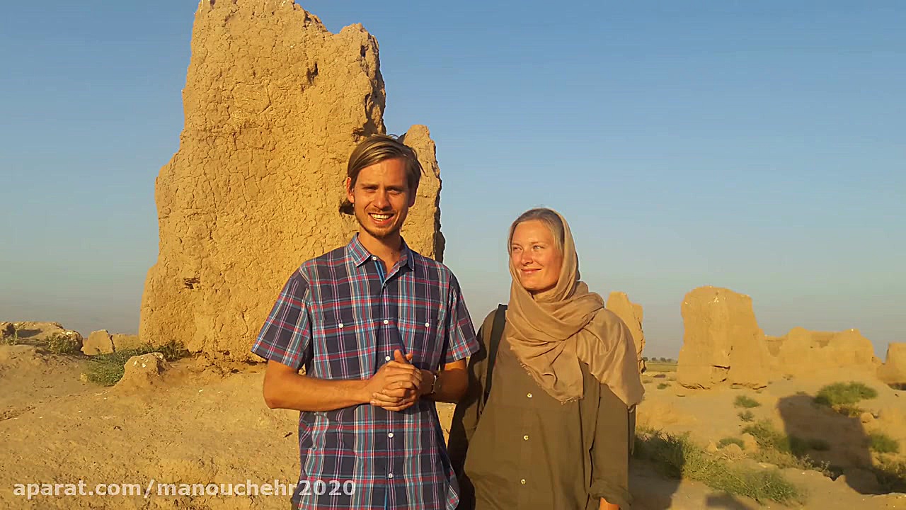 دیدار زوج گردشگر دانمارکی از ر...