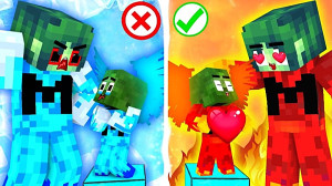 انیمیشن ماینکرافت | جنگ فرشته...