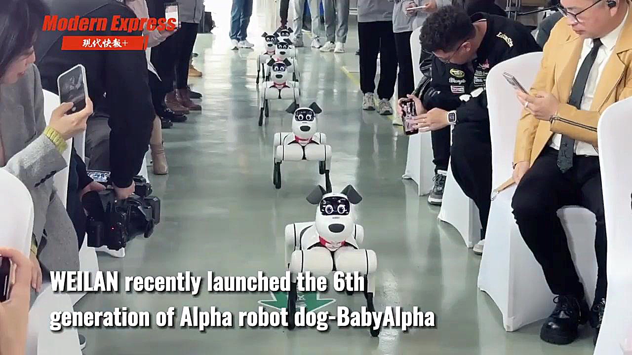 سگ رباتیک چینی &laquo;بیبی‌آلف...