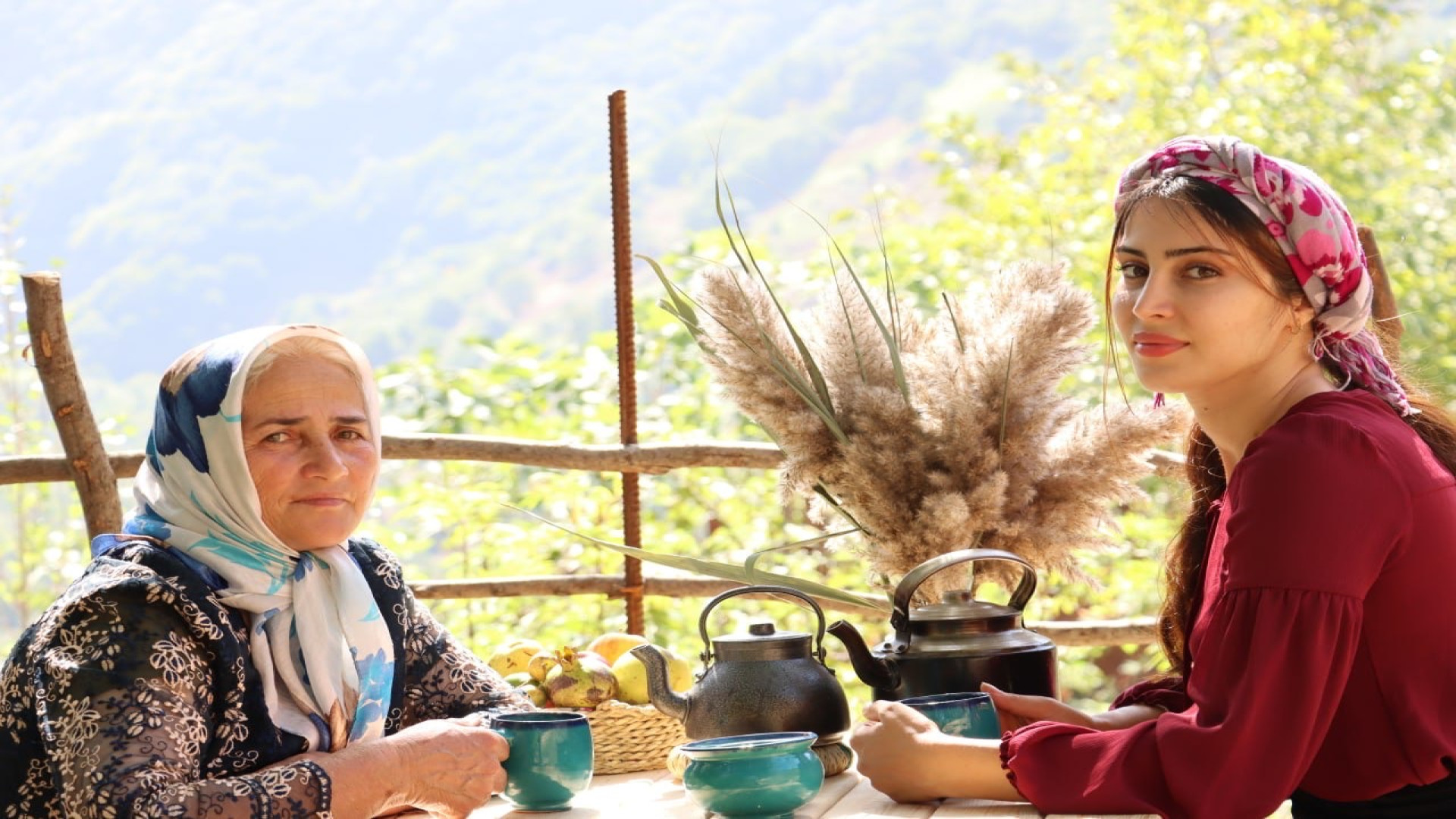 درو برنج در شالیزار های شمال و...