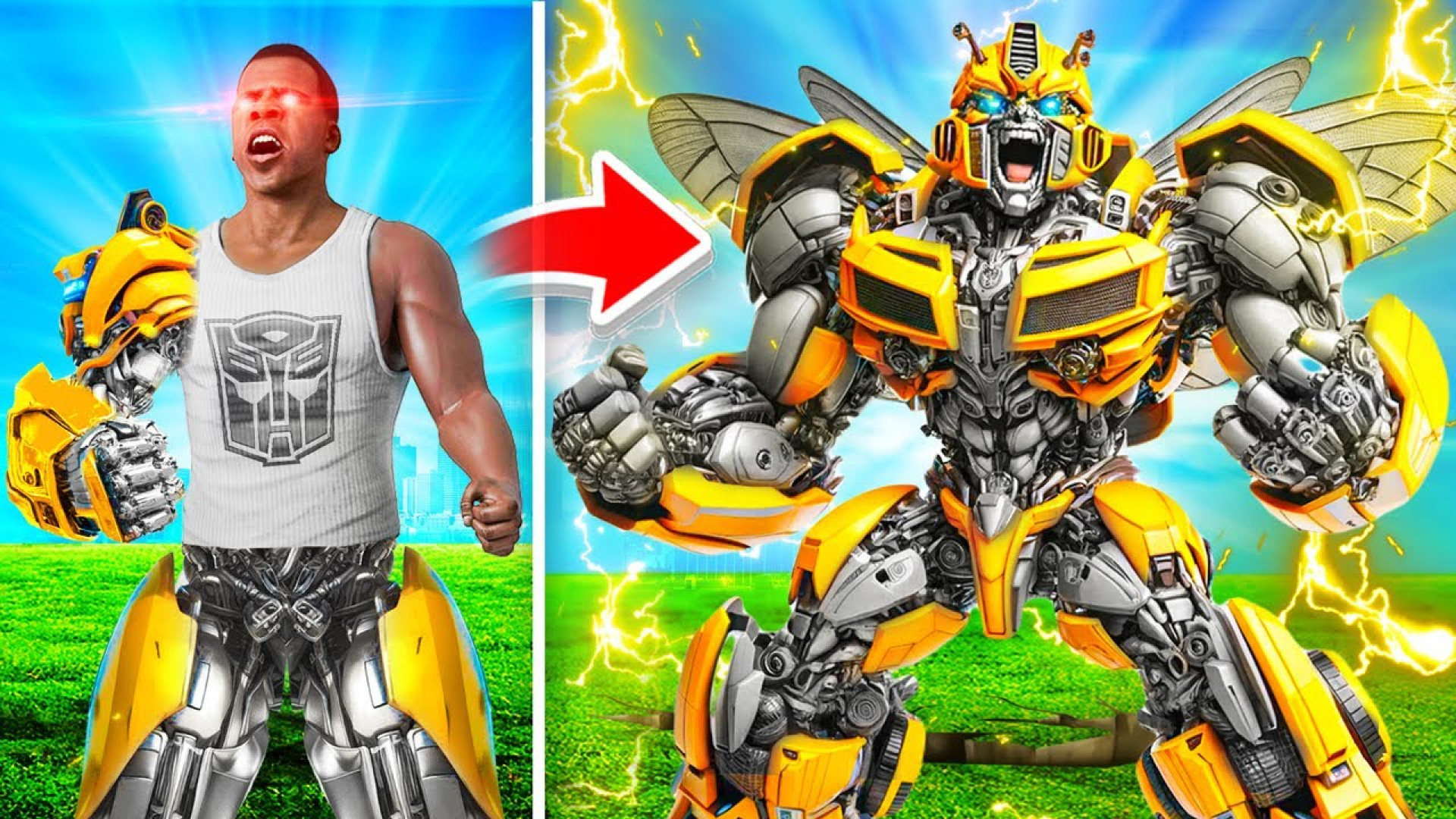 گیم پلی بازی: تبدیل انسان به ت...