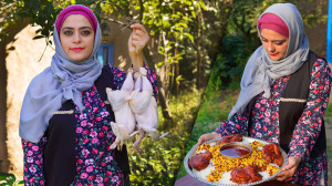 زرشک پلو با مرغ به روش عروسی ه...