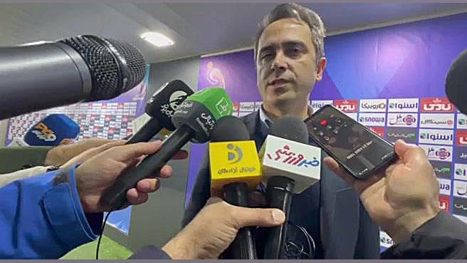 مصاحبه علی خطیر بعد از دربی: د...