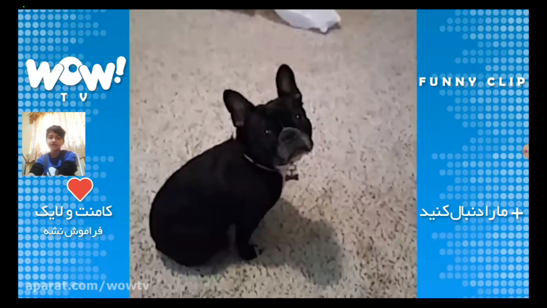 اولین ویدیو سعی کن نخندی با فا...