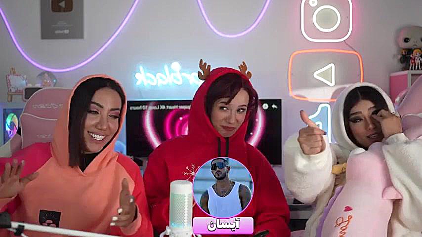 یوتیوب پریسا. غیبت با بچه ها د...