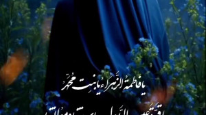 استوری فاطمیه1402 تسلیت شهادت...