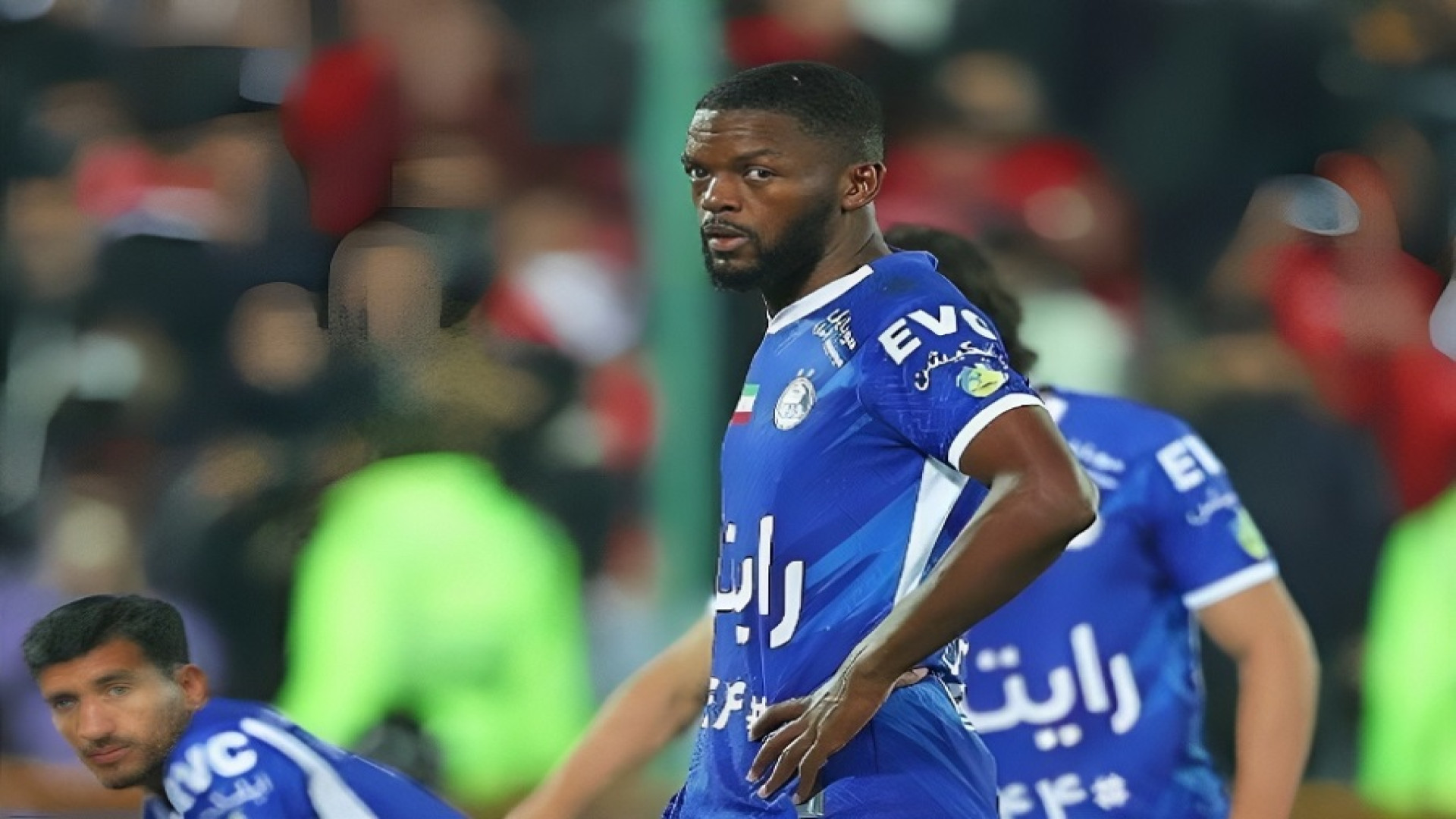 خوشحالی همسر کوین یامگا در ورز...