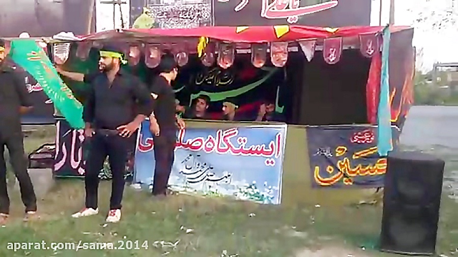 ایستگاه صلواتی به مناسبت یادبو...