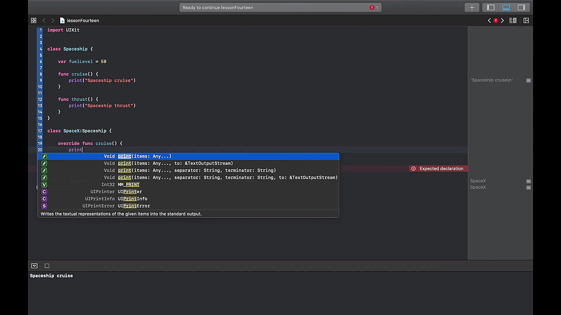 Subclassing and Inheritance in Xcode