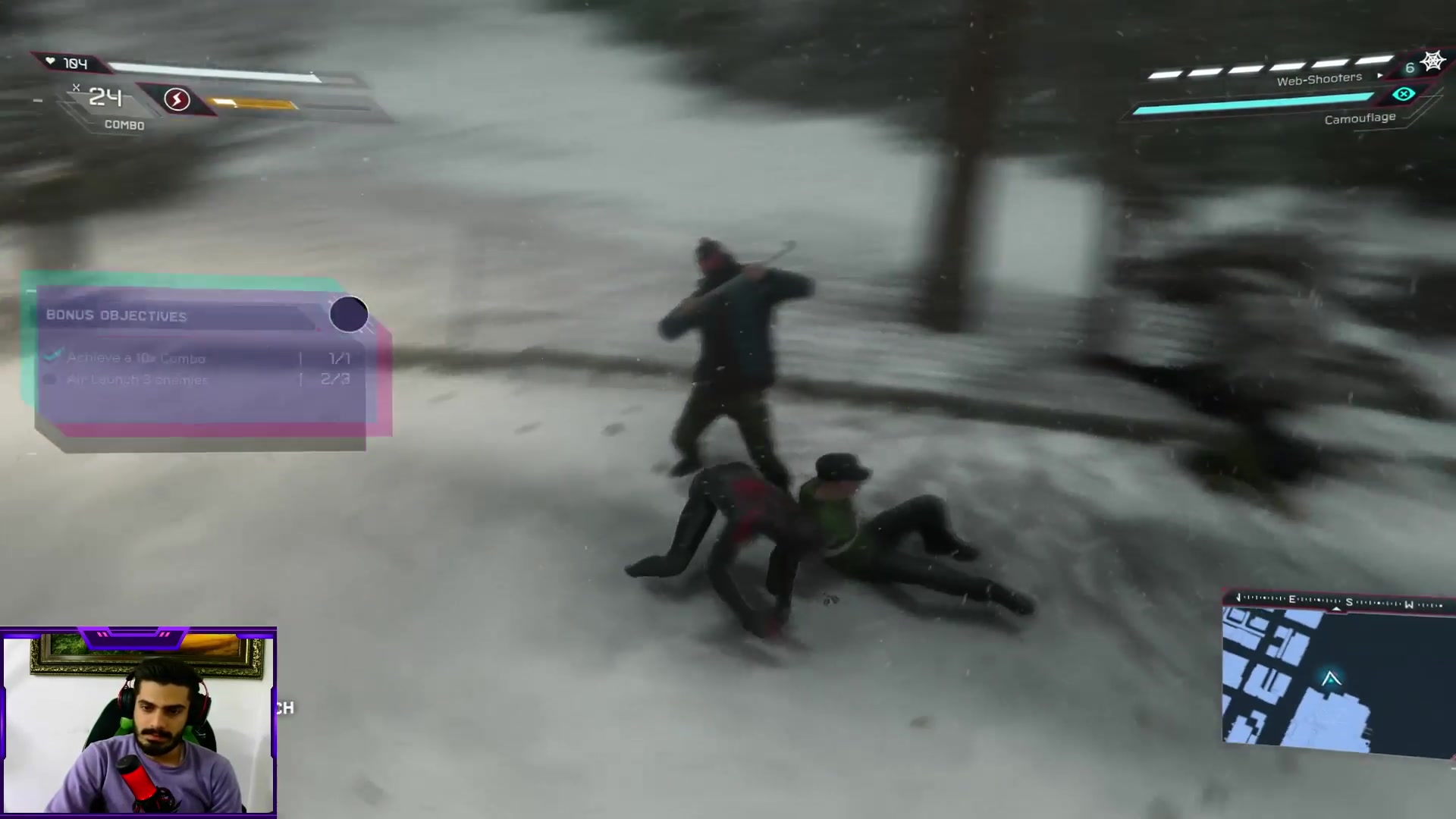 مرد عنکبوتی و ونوم ، درگیری با...