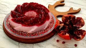 طرز تهیه دسر روکر انار یلدایی...