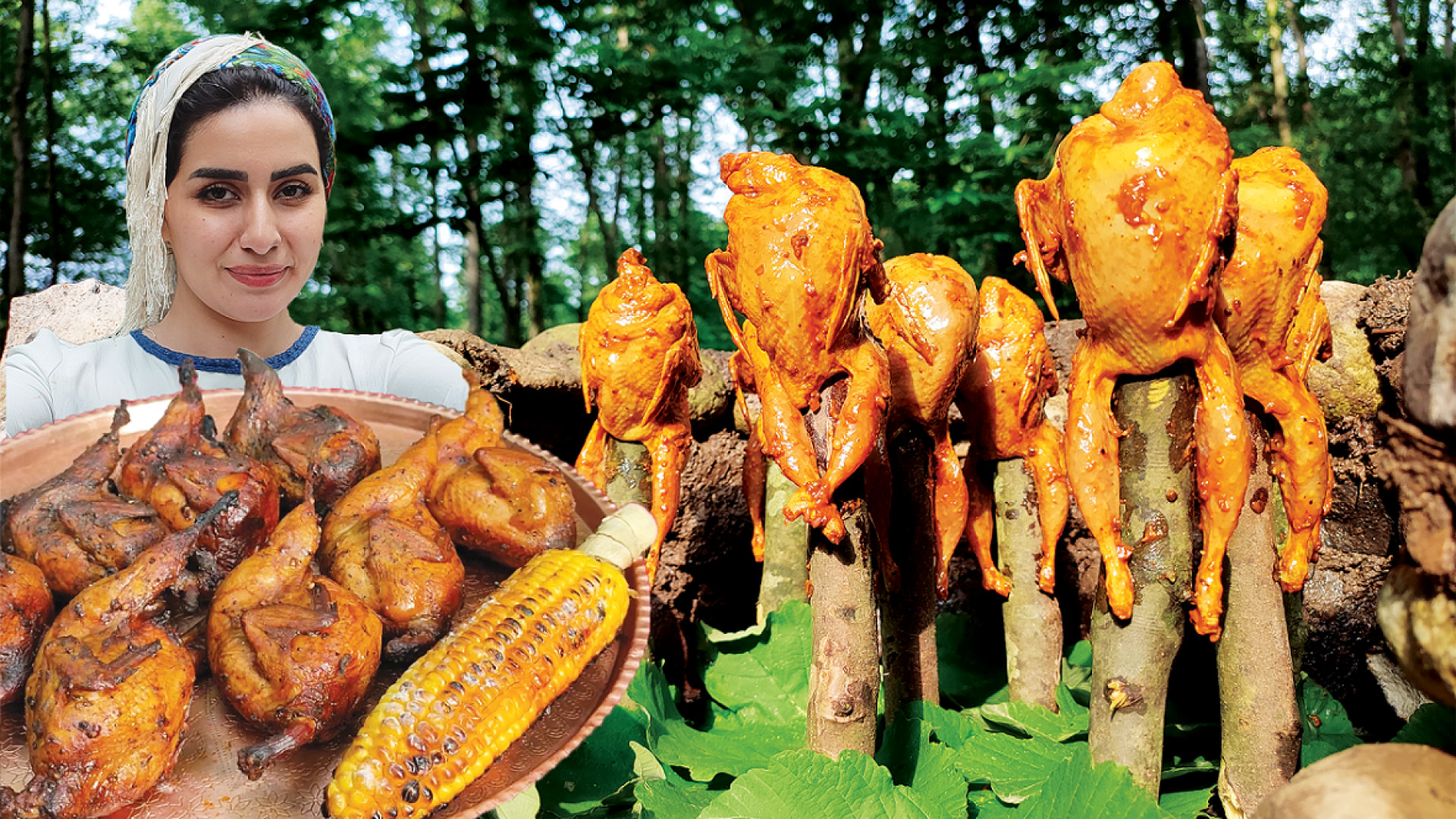 کباب بلدرچین با روشی متفاوت