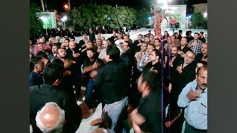 سینه زنی کوی آهنگران کازرون