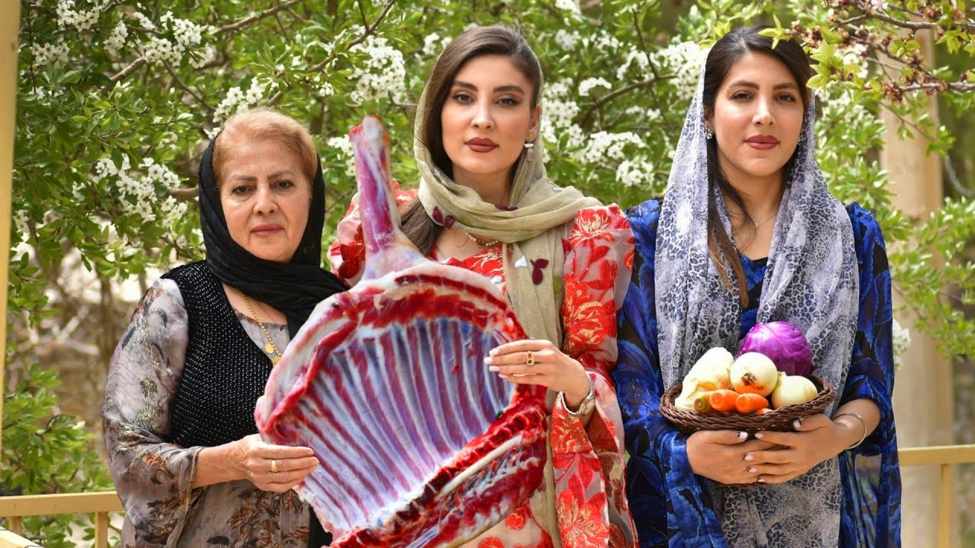 پخت چلو دنده گوسفندی در خانه ر...