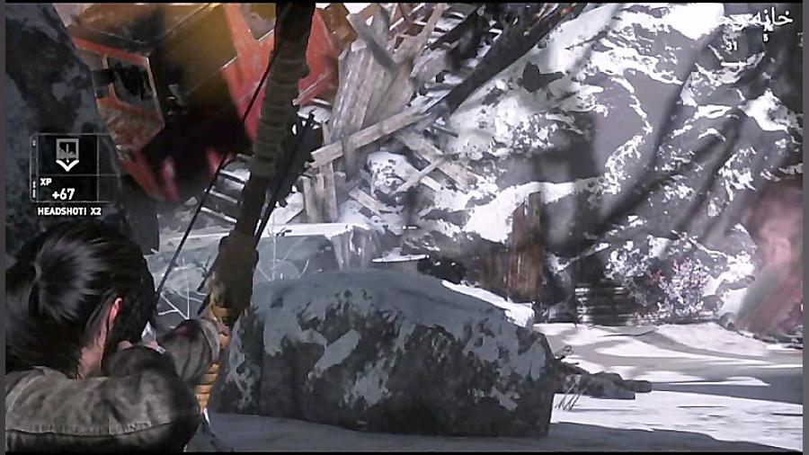 گیم پلی Rise of The Tomb Raide...