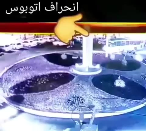 لحظه سکته قلبی راننده اتوبوس ش...