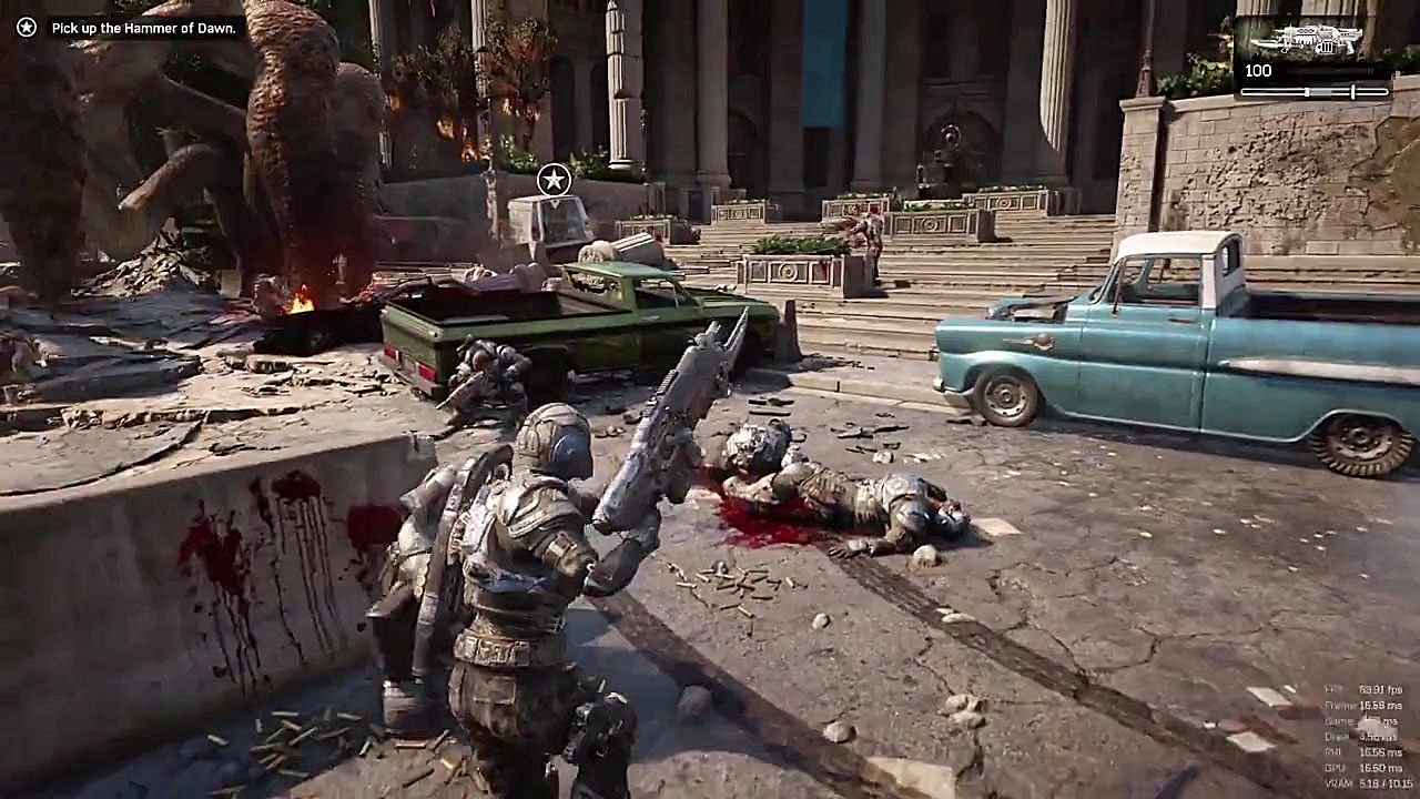 بررسی گرافیک بازی Gears of War...