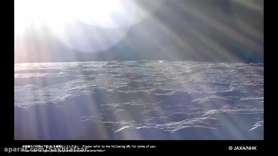 طلوع زمین از افق ماه