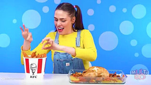 چالش غذایی خنده دار؛ چالش ونزد...
