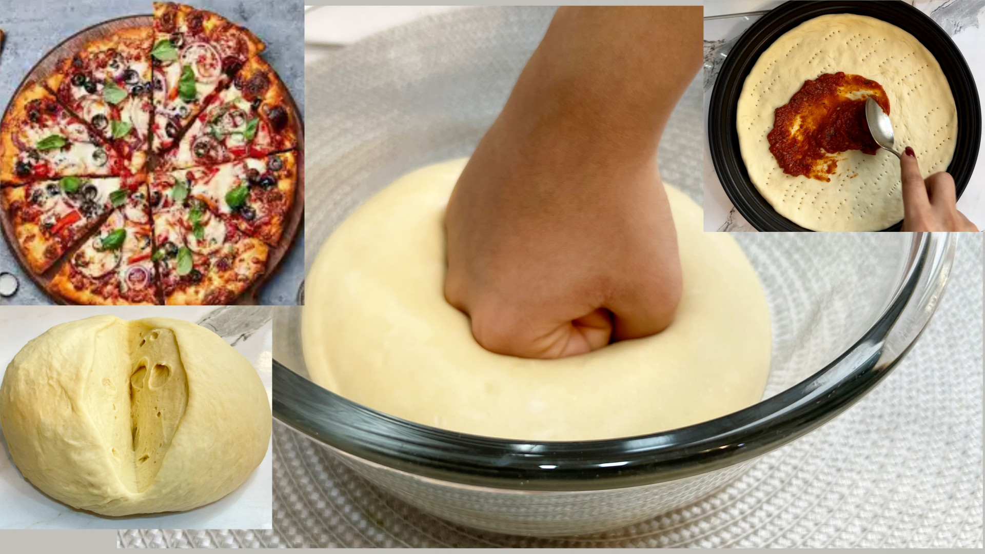 اصولي ترين خمير پيتزا  پيتزا خ...