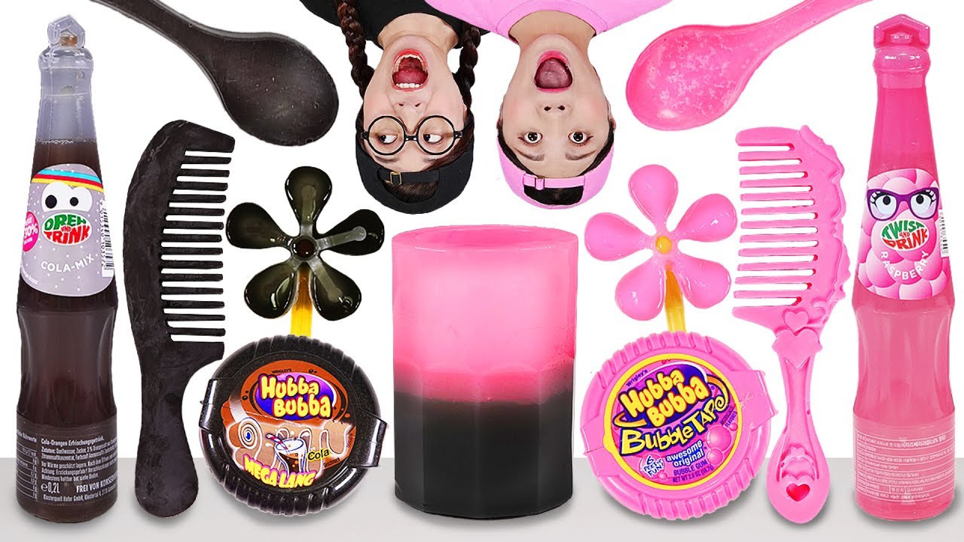 موکبانگ خوراکی مشکی و صورتی ؛...