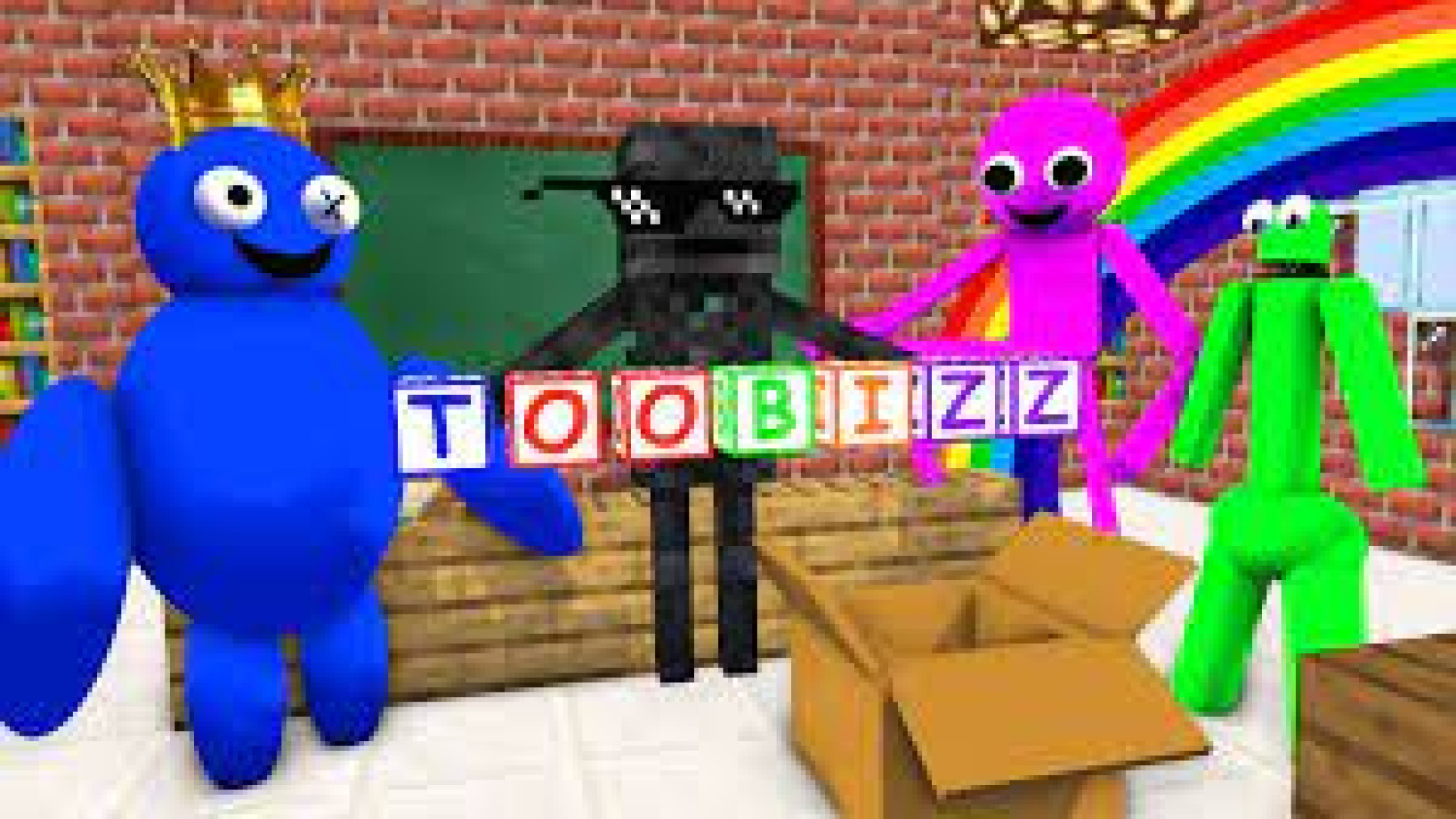 انیمیشن ماینکرفت بچه هیولاهای...