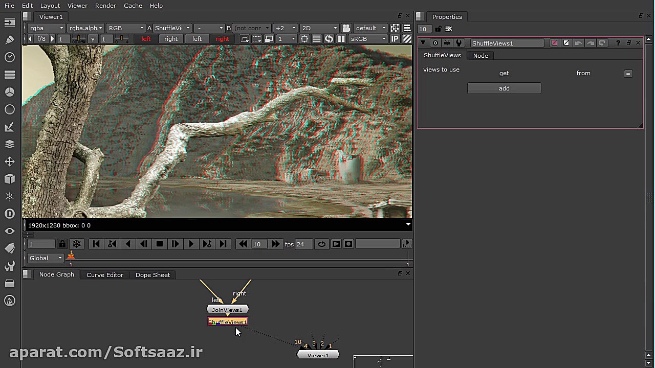 تبدیل استریو از فیلم 2D به 3D...