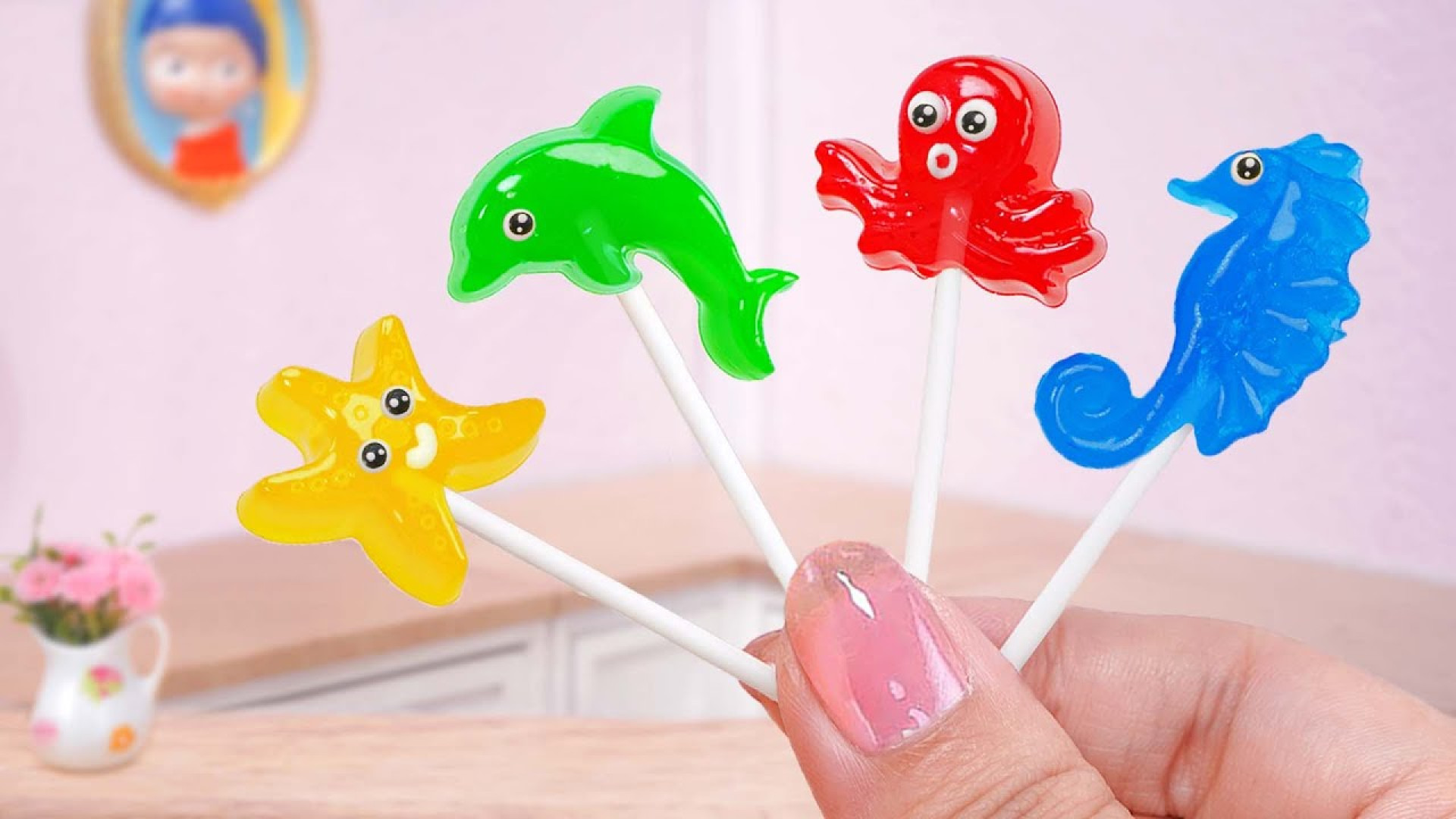 ژله حیوانات دریایی  تزئین ژله...