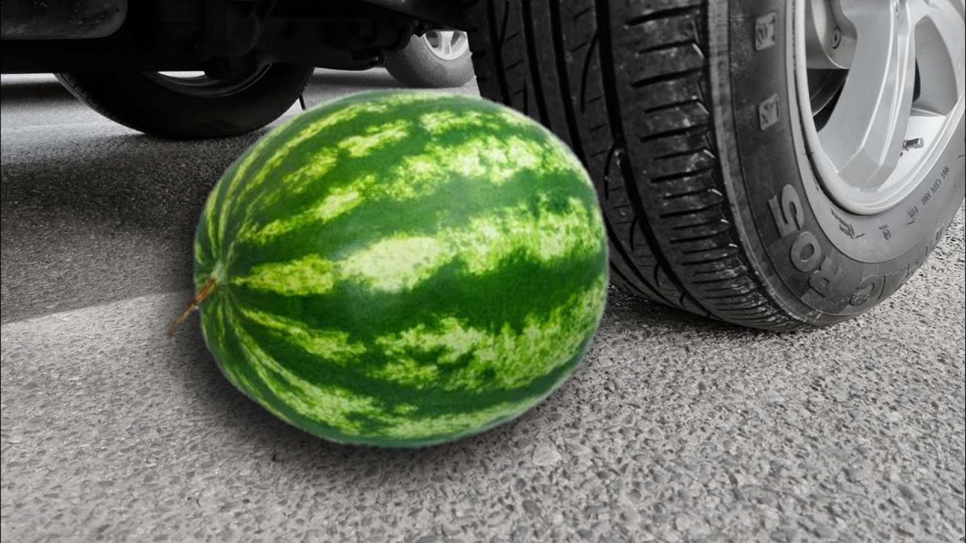 EXPERIMENT: Huge Watermelon vs Car Crushing Things With Car Compilation