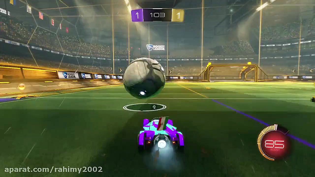 گیم پلی بازی rocket league
