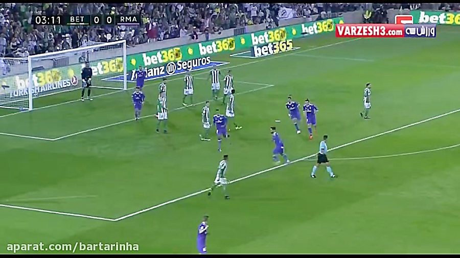 خلاصه بازی بتیس ۱ ۶ رئال مادری...