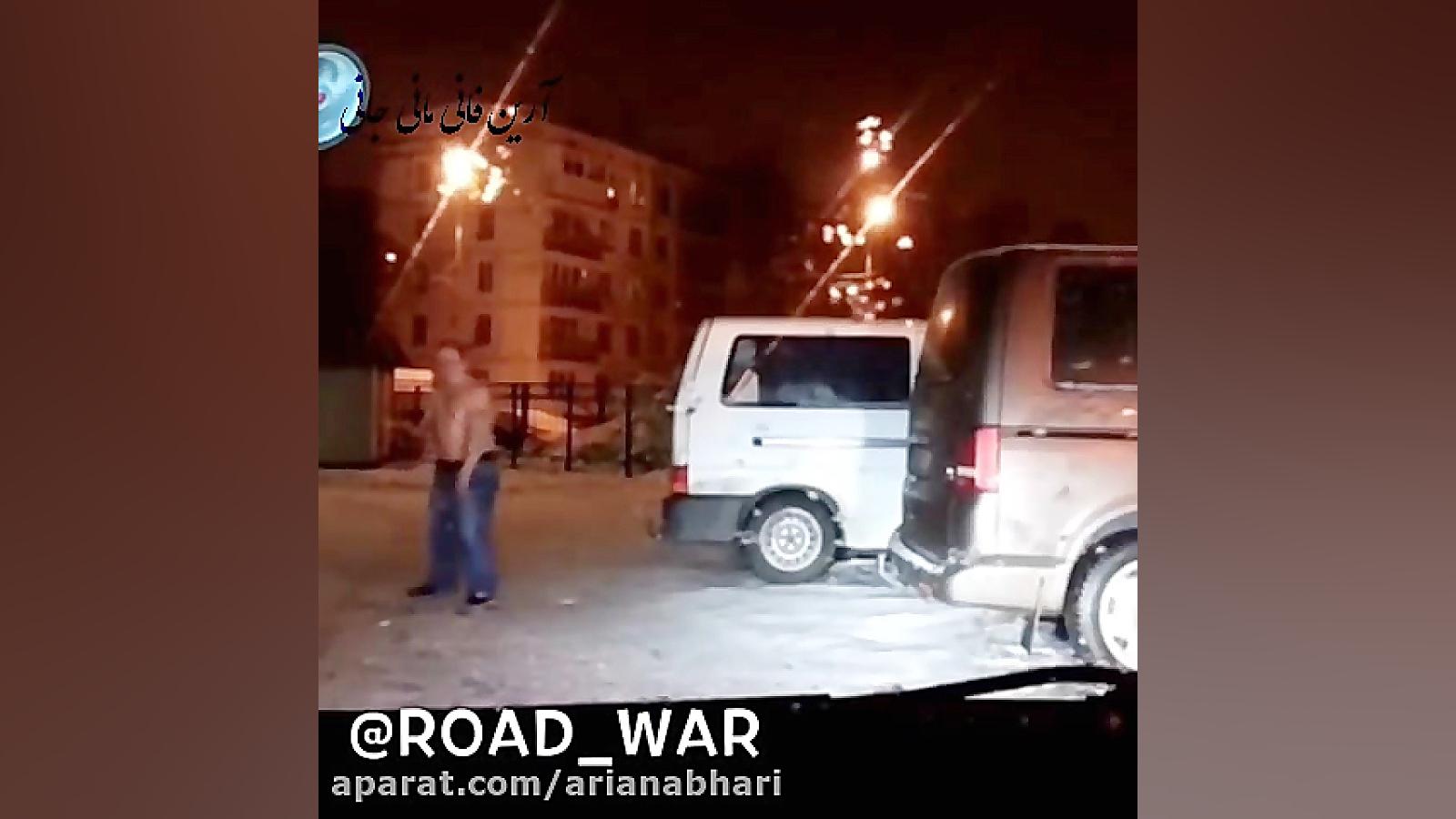 وقتی عابر مست مورتال کمبت می ش...